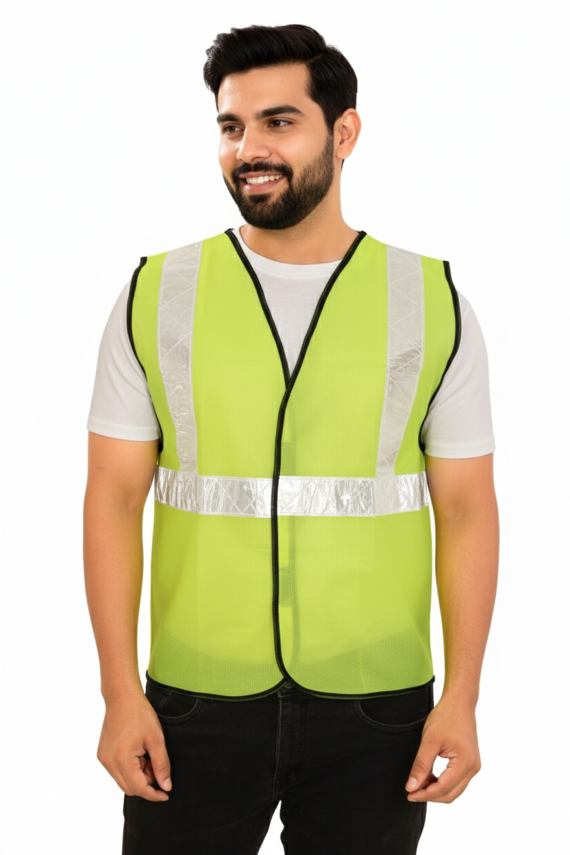 CONSTRUCTION V 10 – PVC REFLECTIVE SAFETY JACKET