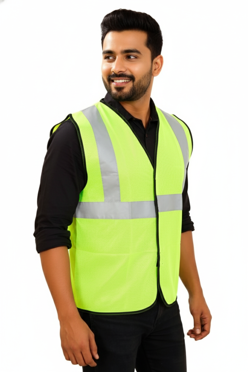 AIRPORT V7 – GREY REFLECTIVE SAFETY JACKET
