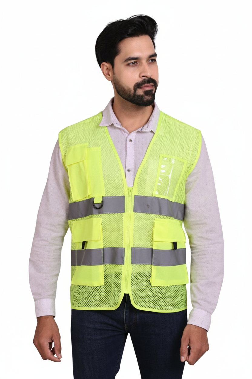 SUPERVISOR LUSTER REFLECTIVE SAFETY JACKET