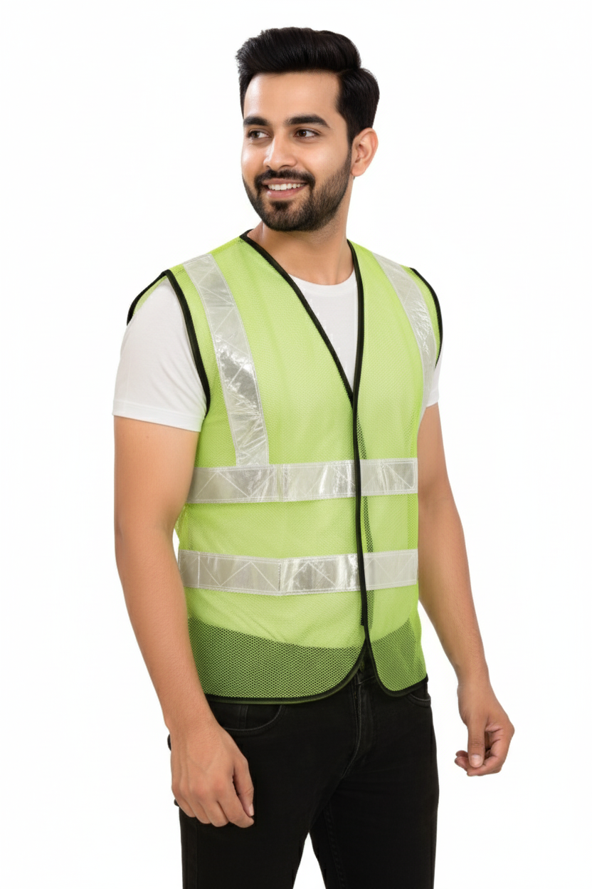 CONSTRUCTION V 10 – PVC REFLECTIVE SAFETY JACKET