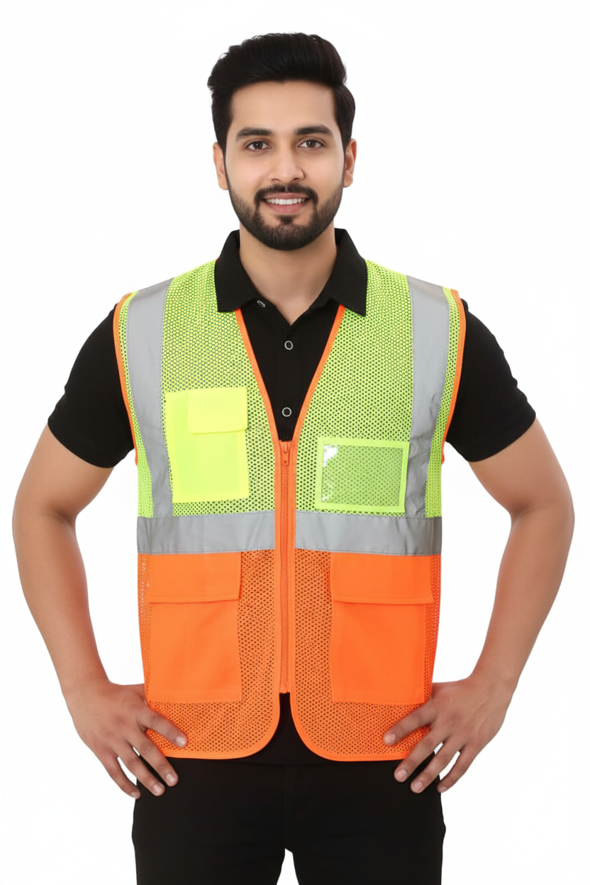 LABOUR GLOSS REFLECTIVE SAFETY JACKET
