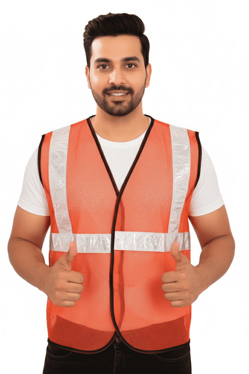 CONSTRUCTION V4 – PVC REFLECTIVE SAFETY JACKET