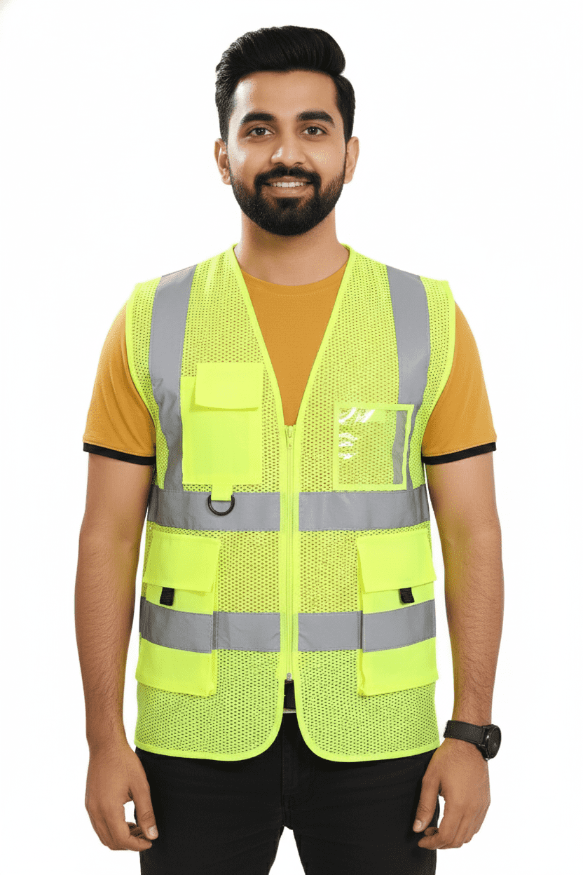 AIRPORT SHINE REFLECTIVE SAFETY JACKET