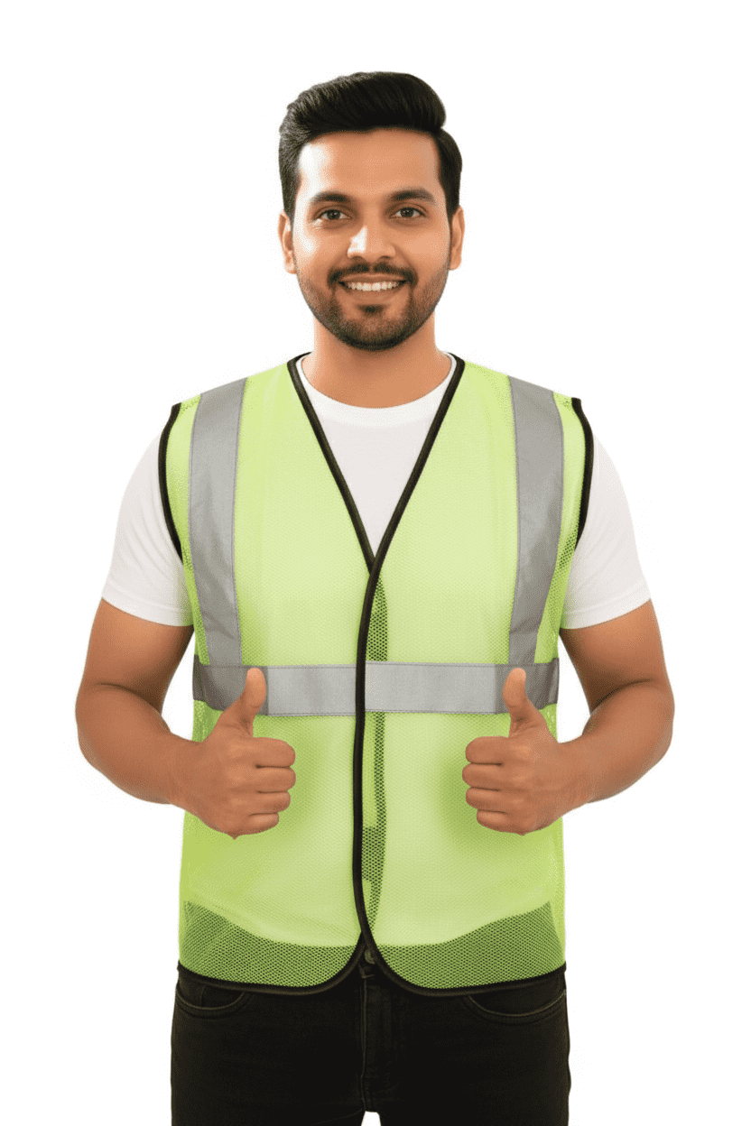 LABOUR V 10 – GREY REFLECTIVE SAFETY JACKET