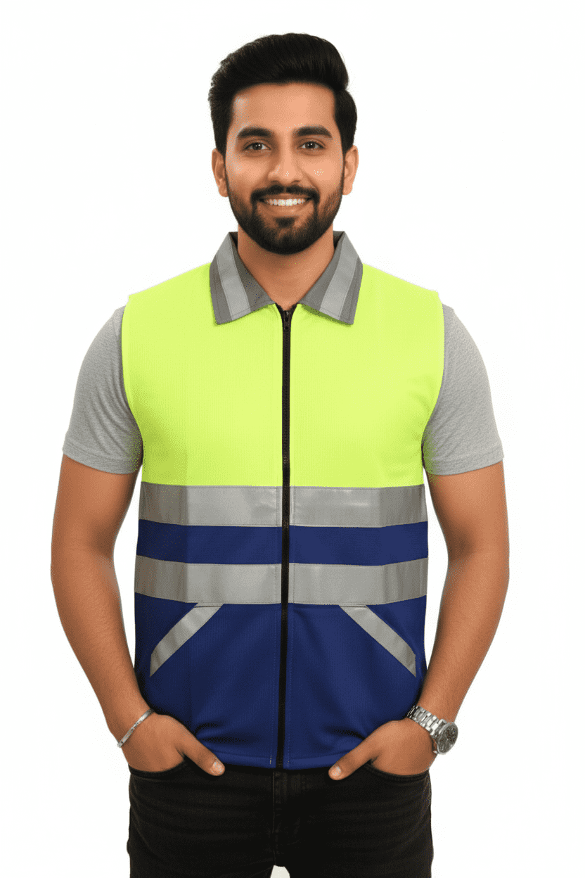 AIRPORT PRO PLUS BG REFLECTIVE SAFETY JACKET