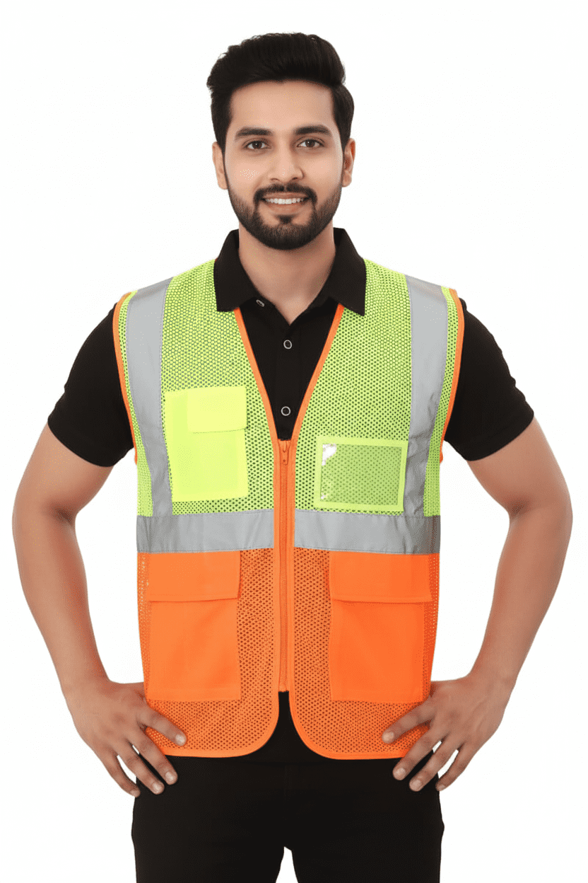 LABOUR GLOSS REFLECTIVE SAFETY JACKET